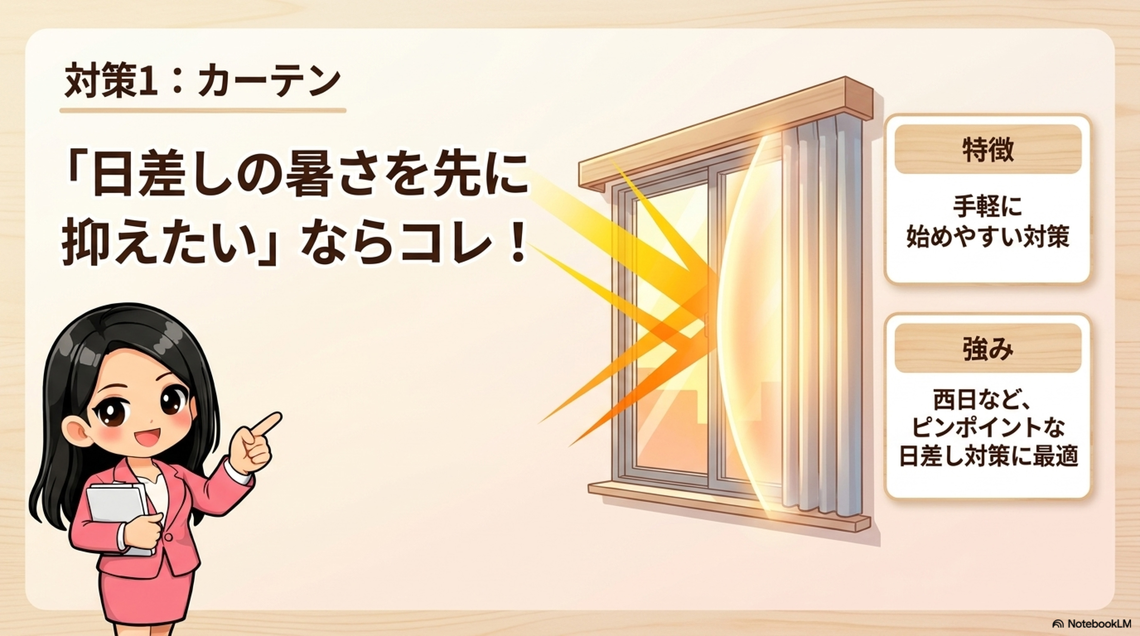 内窓VSカーテン