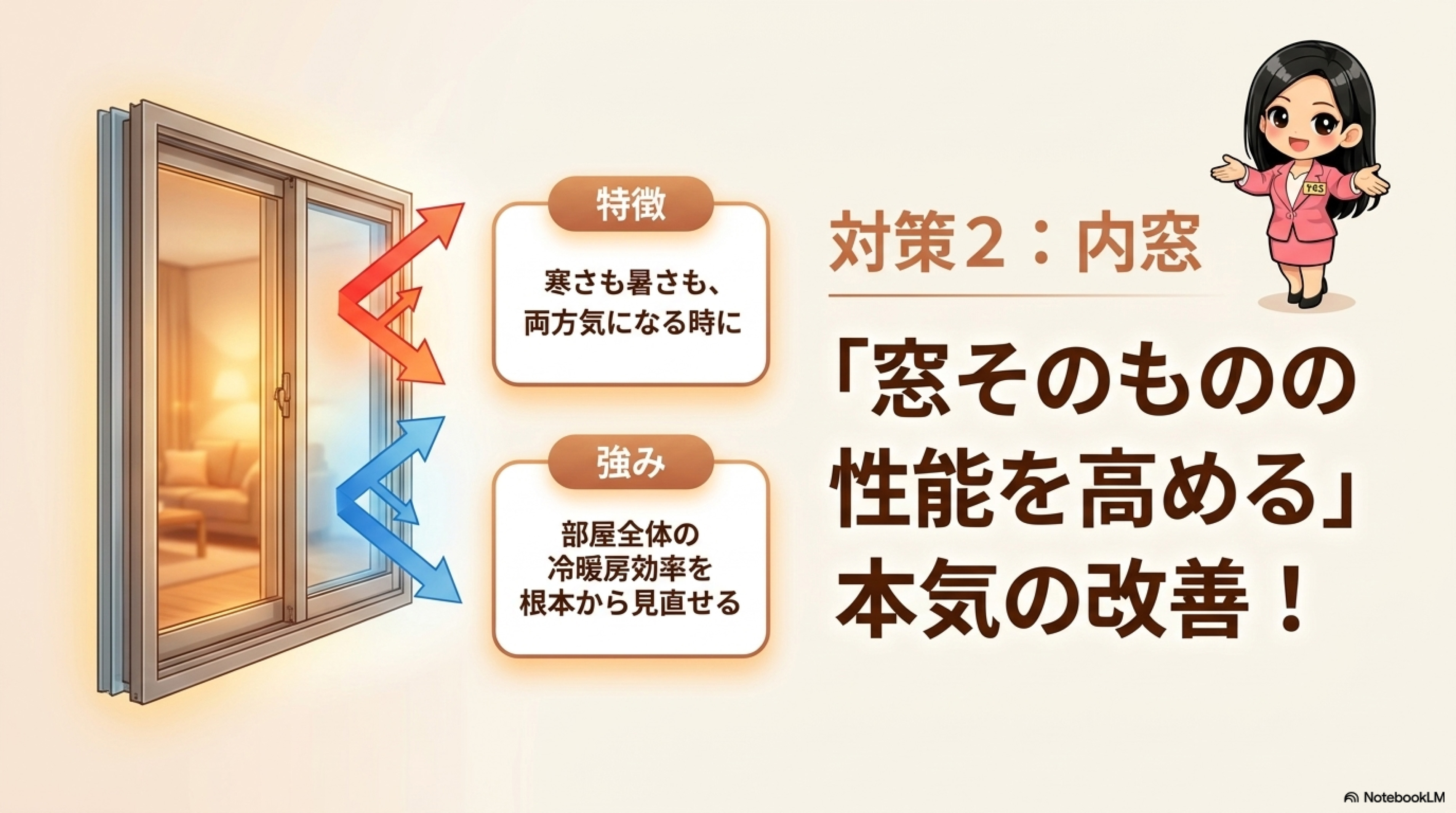 内窓VSカーテン