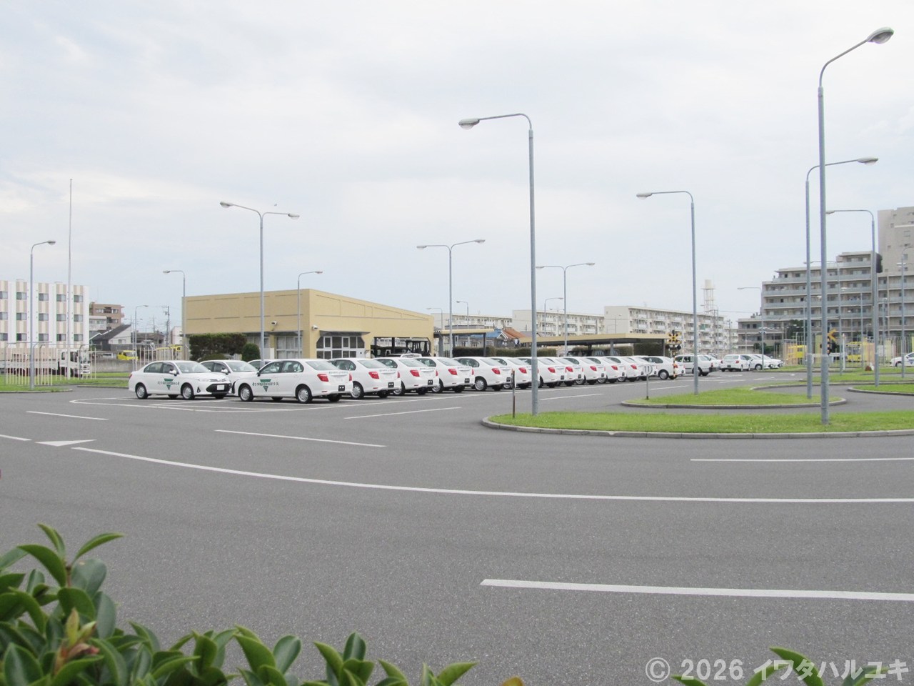 広々とした教習コース